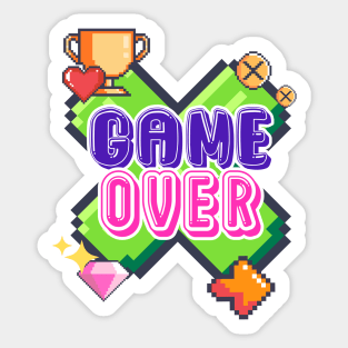 Game Over Sticker